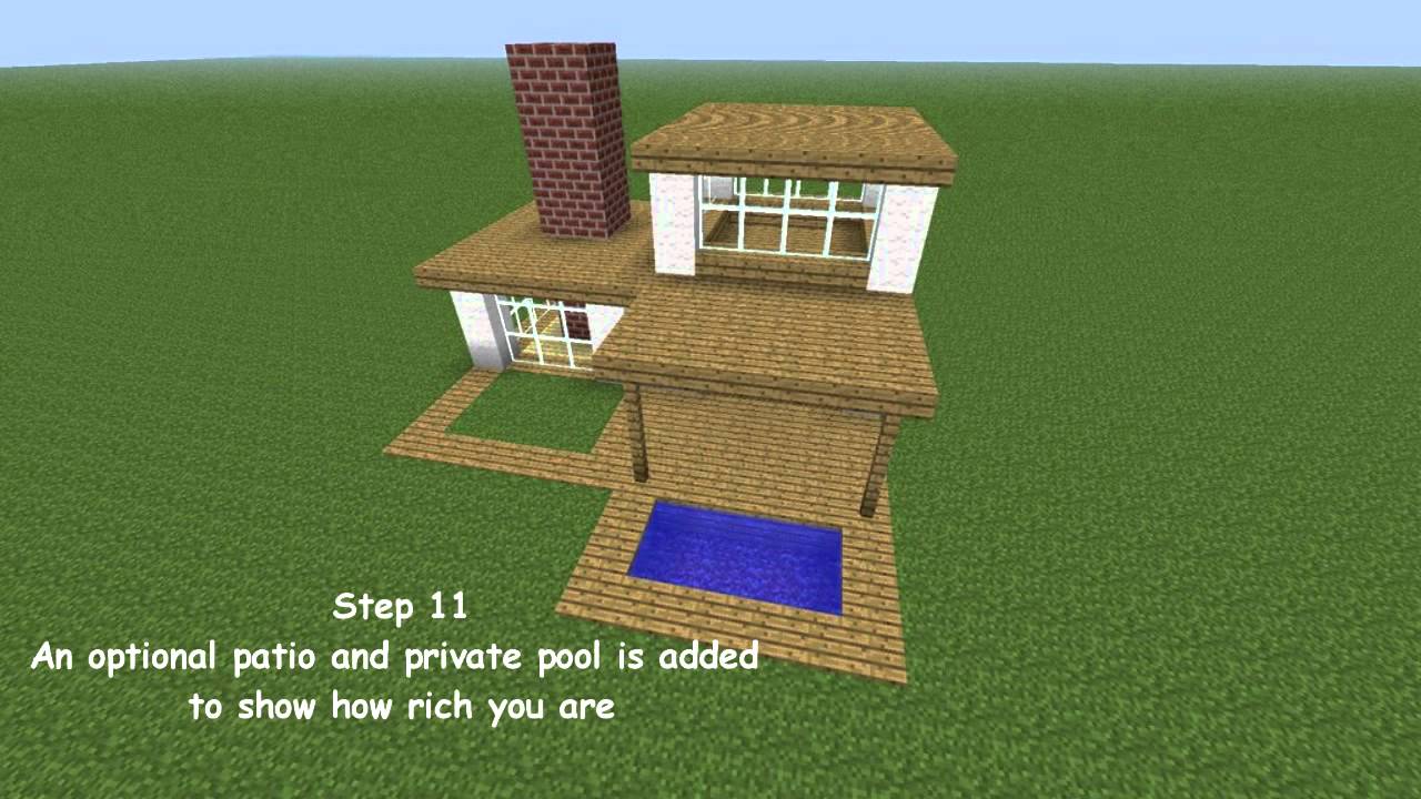  Minecraft  Modern  House Tutorial YouTube
