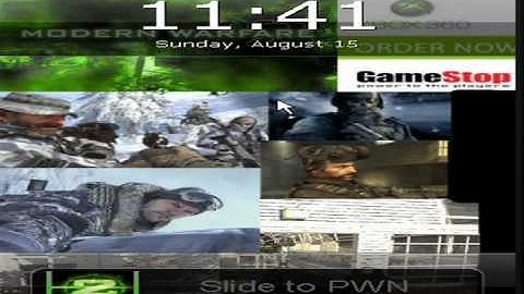 My custom iPod Touch theme