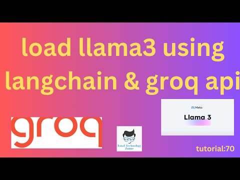 load llama3 using