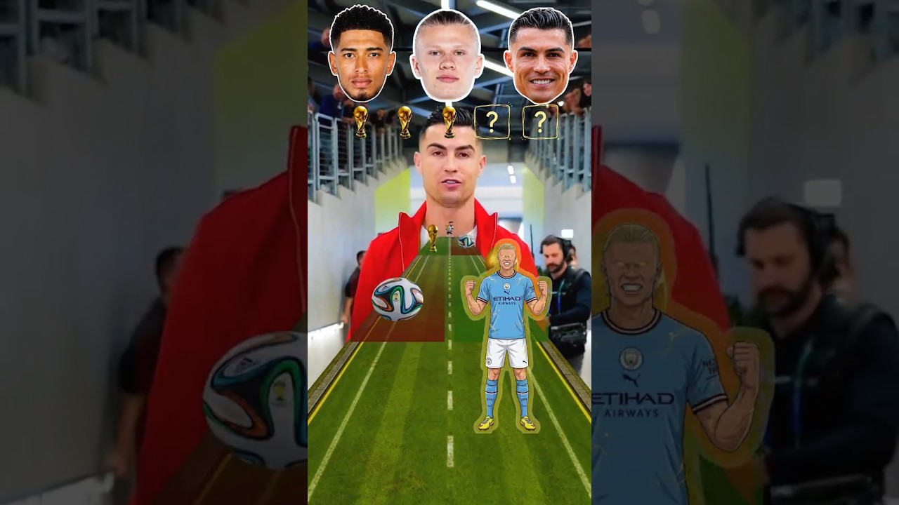 Bellingham, Haaland or Ronaldo? Who Claims the Trophy? 🏆🔥