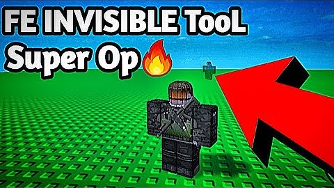 Script Fe Invisible Tool showcase #129 | Hydrogen - Fluxus