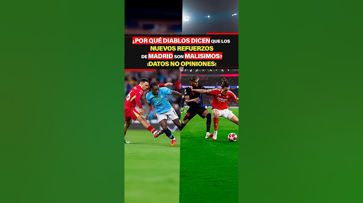 ¿Por qué diablos dicen que LOS NUEVOS REFUERZOS de Madrid SON MALÍSIMOS?😞❌ ¡DATOS no opiniones!🎯