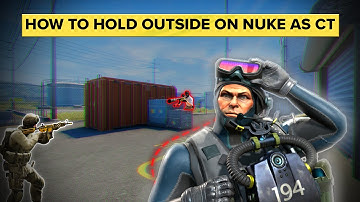 How to Hold Outside on Nuke as CT - Lesson by CS2 Coach v1dma