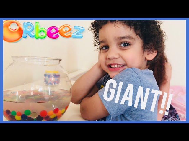 GIANT ORBEEZ BATH CHALLENGE! 