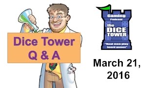 Live Q&A - with Tom Vasel and Sam Healey