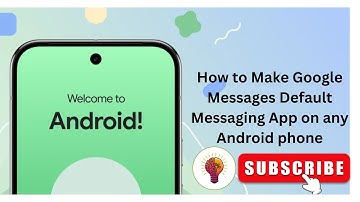 How to Make Google Messages Default Messaging App on Any Android Phone - Full Guide!