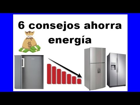Como ahorrar energía con tu refrigerador nevera 6 consejos Optimiza el consumo de tu frigorífico: consejos para reducir los kWh diarios