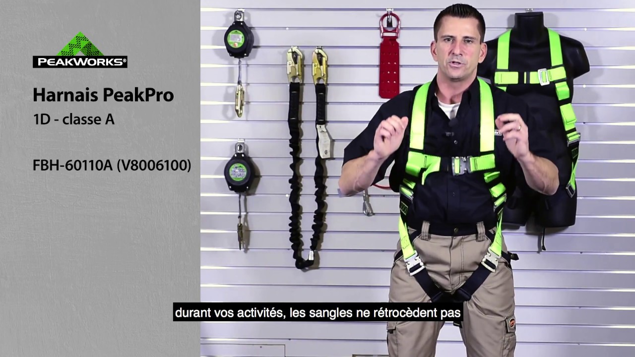 Comment bien enfiler un harnais de protection avant de travailler