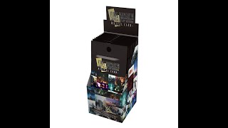 Final Fantasy VII Anniversary Art Museum Digital Card+ Booster Box Opening!