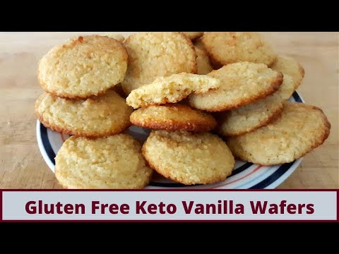 Gluten Free Keto Vanilla Wafers