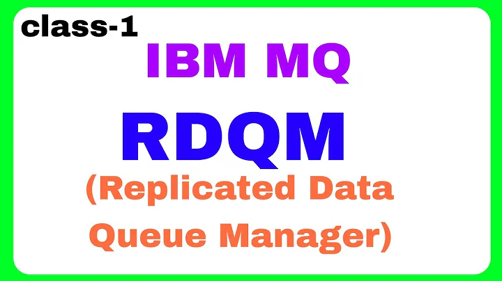 [Telugu] IBM MQ RDQM-DR(replicated data queue manager) DISASTER RECOVERY)