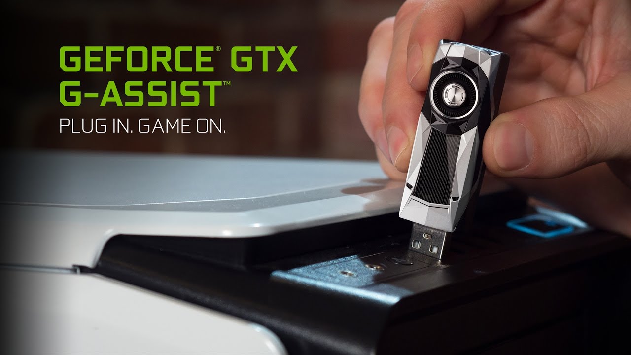 inden længe smække Fødested Introducing GeForce GTX G-Assist - YouTube