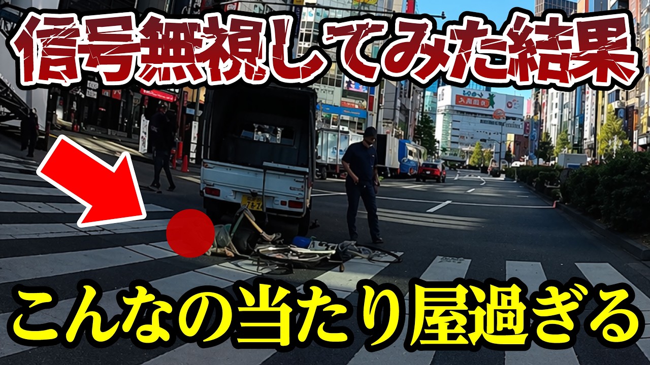 信号無視をしてみた結果、そりゃこうなるでしょ【閲覧注意】交通事故・危険運転 衝撃の瞬間【462】