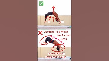 Backhandspring Tutorial Avoid these mistakes 🙅💯. #backflip #short @hamzas-lifee