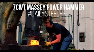 FORGING WITH A HUGE POWER HAMMER!! Massey 7CWT