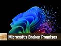 What Microsoft Isn T Fixing In Windows 11 Forced Telemetry Edge And More 