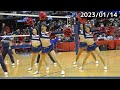 NECロケッツチアリーダーSPARKLES 2023 01 14 NECロケッツチアリーダーSPARKLES 2023 01 14