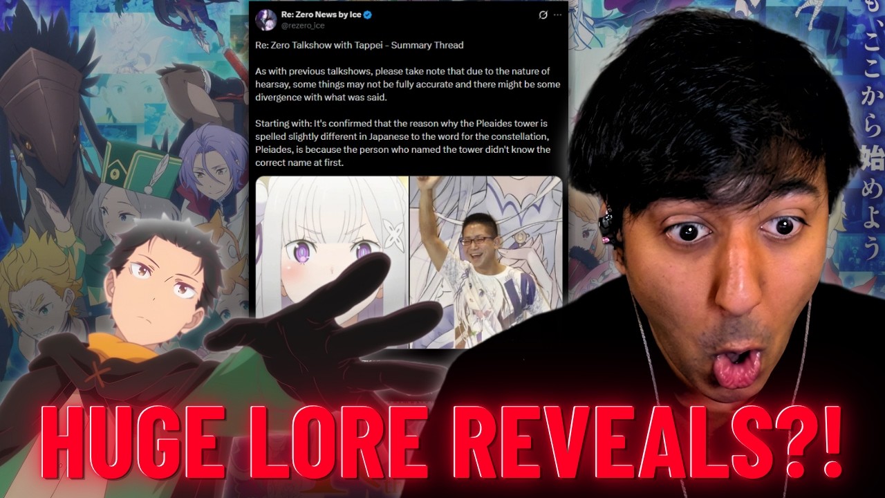 Re:Zero’s AUTHOR just REVEALED MASSIVE LORE SECRETS?!