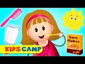 Morning Routine | Let's Wake Up With Elly Brush Your Teeth On the Finger Family Song by KidsCamp
