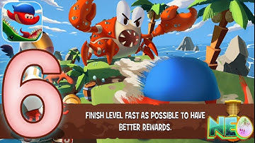 Kraken Land Adventures: Gameplay Walkthrough Part 6 - Level 9 - 10! (iOS, Android)