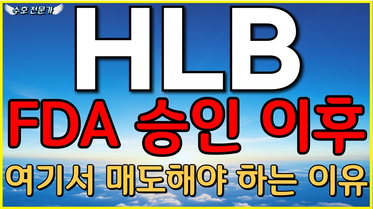 [HLB 에이치엘비] FDA승인 이후 대응 방법 - YouTube