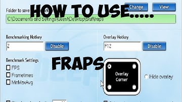 How to use Fraps for Beginners (Free & Full Versions)