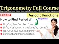 Periodic functions examples Lec#34 #ppsc #fpsc #nts #maths #Ms #PhD #afmathe