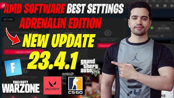 AMD Adrenalin Edition New update 23.4.1 (2023 FOR Best Setting Gaming)