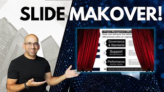 Slide Makeover: How to Design an Engaging One-Pager from a Boring Corporate Slide