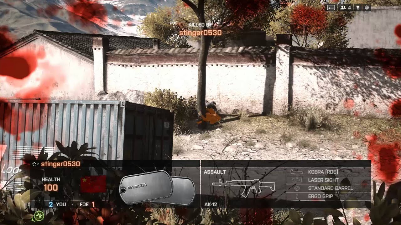 Battlefield 4 - Knife Kill = Psycho murder