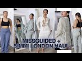 MISSGUIDED + SIMMI LONDON HAUL| SUMMER TRY ON | MISSGUIDED MONEY OFF TIPS| SUMMER BASICS + SHOES|