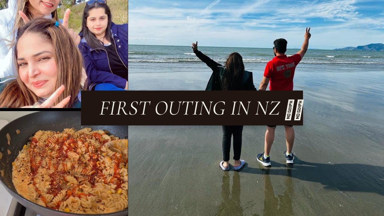 First Outing in New Zealand 🇳🇿 😍 || And First time Made Creamy Pasta 😋 ...