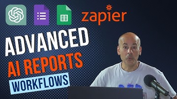 Advanced Workflow--AI PDF Report from Google Forms, Google Sheets and SendGrid using Zapier