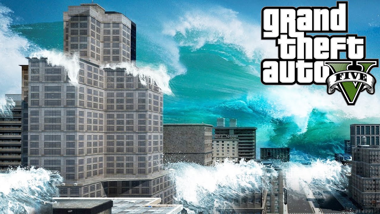 Gta 5 Tsunami Mod Gta 5 Natural Disasters Mod Grand Theft