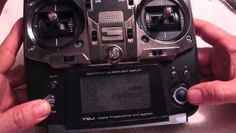 Futaba T8J -DJI Phantom NAZA Failsafe set-up Addendum