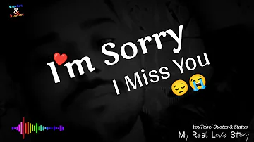 I'M SORRY VERY VERY SORRY😔 | I Miss You Odia Shayari Status 💔🥀 My Sad Love Story Poetry 2022