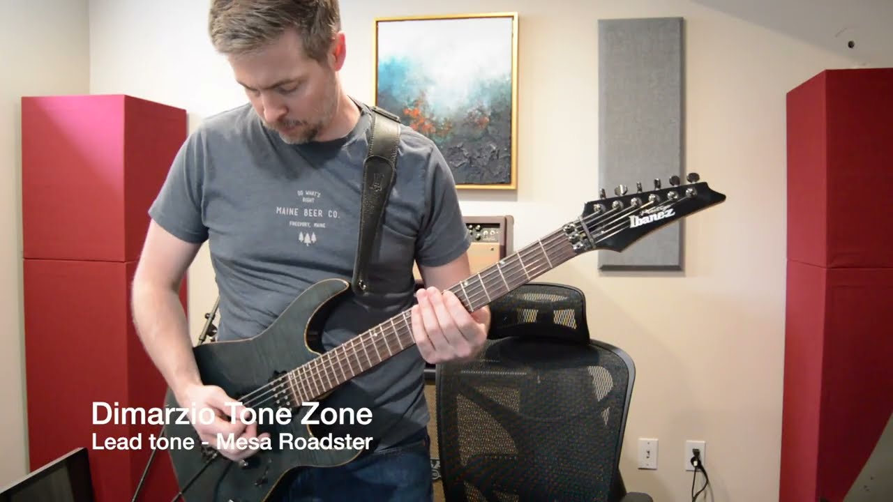 Dimarzio Bridge Pickups: Tone Zone and AT 1 comparison (Ibanez