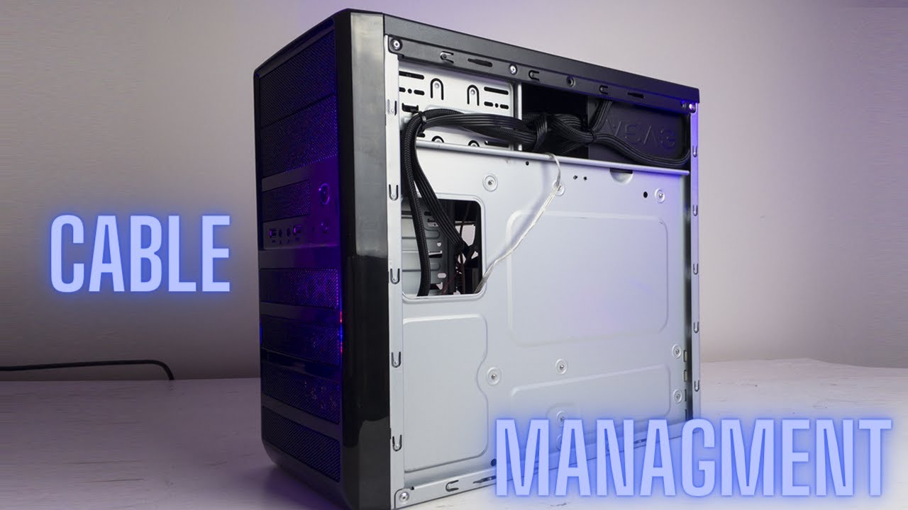 How Do You Do Cable Management On A Cheap Gaming PC Case? YouTube