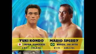 Yuki Kondo vs Mario Sperry Pride - Shockwave 2003