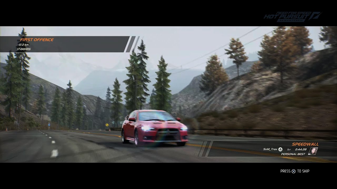 Need for Speed™ Hot Pursuit Remastered - First Offence - Mitsubishi Lancer Evolution X - 2:54.56