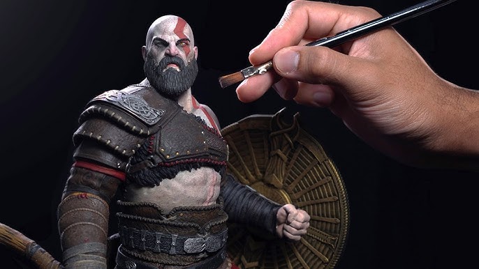 Sculpting Kratos | God of War Ragnarok | Zbrush Timelapse - YouTube