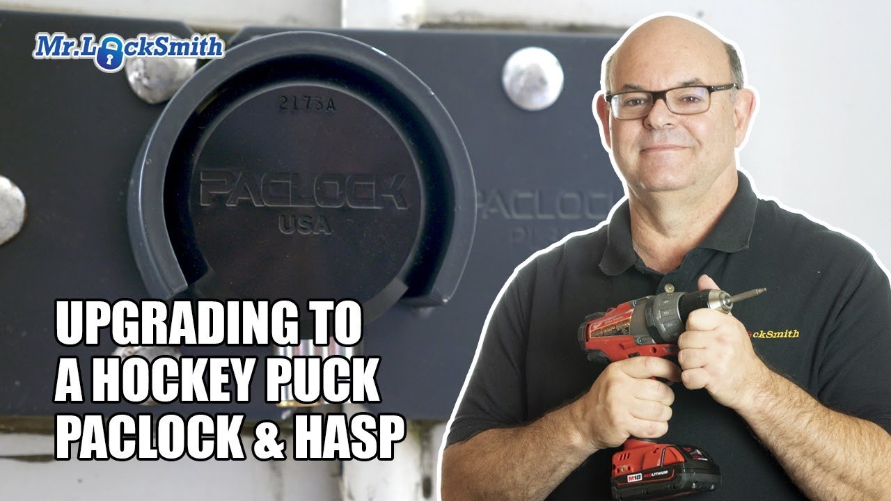 Upgrading To A Hockey Puck PacLock & Hasp Mr. Locksmith™ Video YouTube