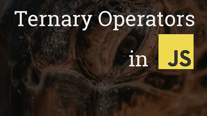The JavaScript Ternary Operator in 2 Minutes