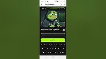 Memes lab bot Daily Memecoin Cipher today 26 October 2024 #memeslabbot