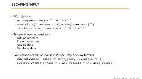 Escaping input Ruby On Rail 4
