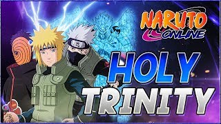 Naruto Online | Jonin Minato w\/ Susanoo Kakashi \& 5 Kage Madara