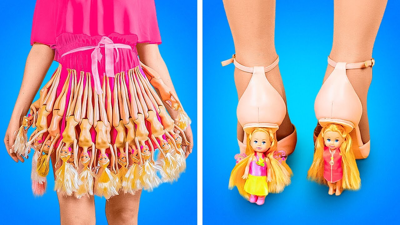 How to become a real DOLL! Recycle old things, barrels and wood into something cool