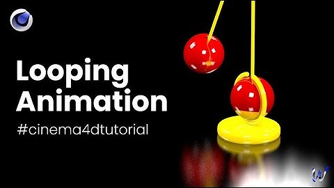 Looping Animation In Cinema 4d - Cinema 4d Tutorial.