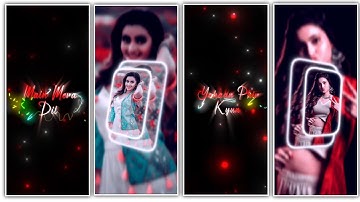 New Trending Shake Effect Dj Status Video Editing Alight Motion | Alight Motion Lyrics Video Editing