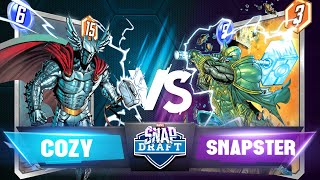 RONAN is CRACKED | Marvel Snap Draft: Battle Mode vs. Snapster